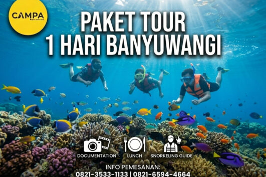 Paket Tour Banyuwangi 1 Hari (Menjangan dan Tabuhan)