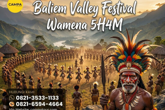 Paket Festival Lembah Baliem Wamena 5 Hari 4 Malam (5H4M) - Campa Tour