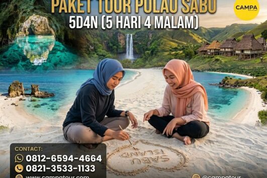 Paket Tour Pulau Sabu 5 Hari 4 Malam (5H4M) bersama Campa Tour