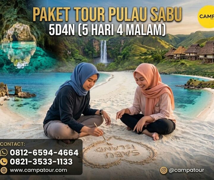 Paket Tour Pulau Sabu 5 Hari 4 Malam (5H4M) bersama Campa Tour