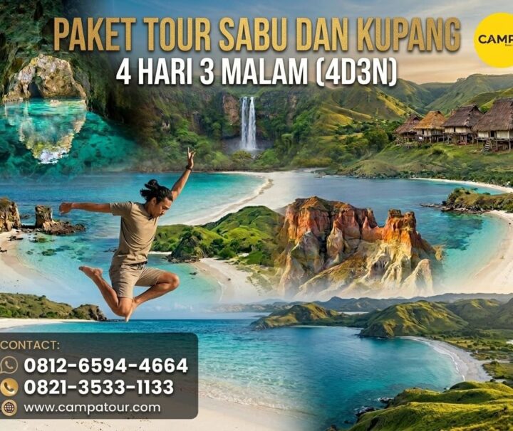 Paket Tour Pulau Sabu dan Kupang 4 Hari 3 Malam (4H3M) bersama Campa Tour