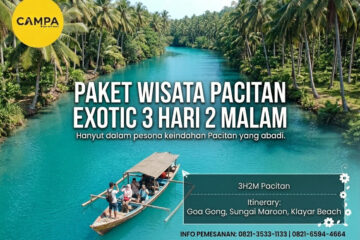 Paket Tour Pacitan 3H2M Exotis_Campa Tour