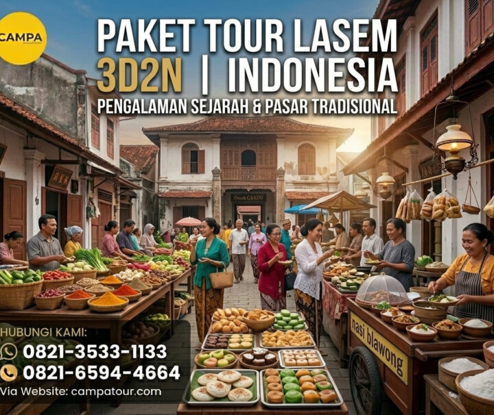 Paket Tour Lasem 3H2M_Campa Tour