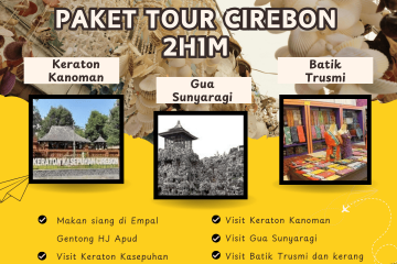 Paket Tour Cirebon City Tour 2 Hari 1 Malam (2H1M)
