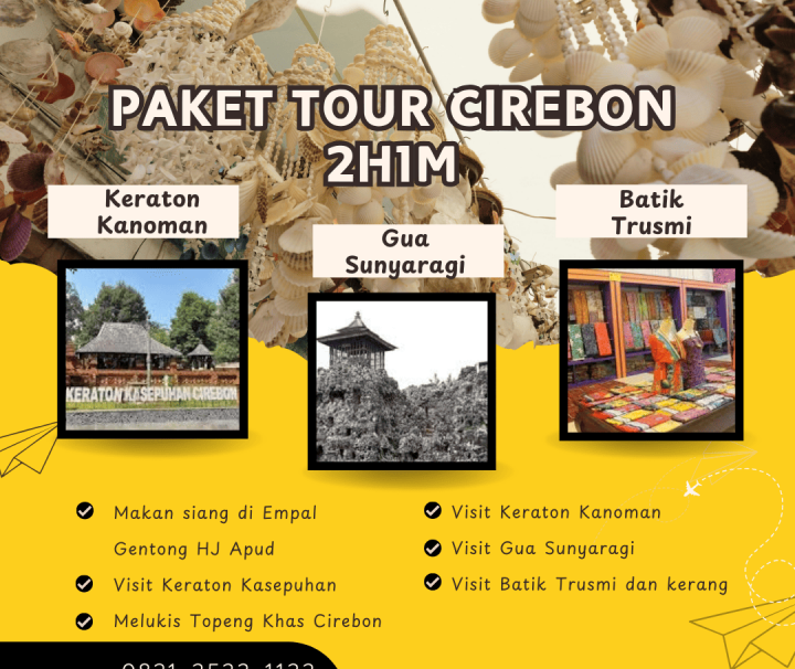 Paket Tour Cirebon City Tour 2 Hari 1 Malam (2H1M)
