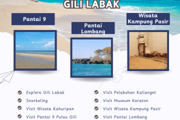 Paket Tour Madura 2 Hari 1 Malam (2H1M): Gili Labak