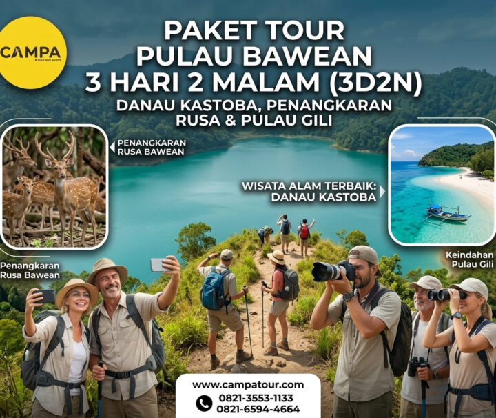 Paket Tour 3 Hari 2 Malam (3H2M) - Campa Tour