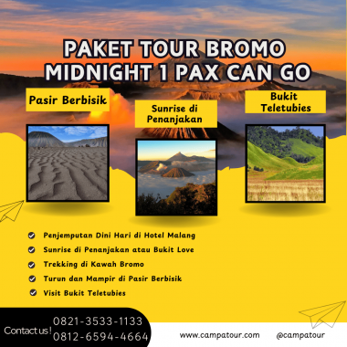 Paket Tour Bromo & Situs Trowulan 3H2M