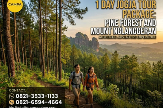 Paket Tour Jogja 1 Hari Hutan Pinus dan Gunung Nglanggeran - Campa Tour