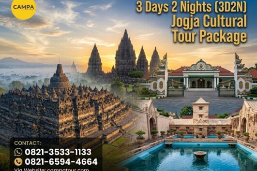 Paket Tour Jogja Budaya 3 Hari 2 Malam (3H2M) - Campa Tour