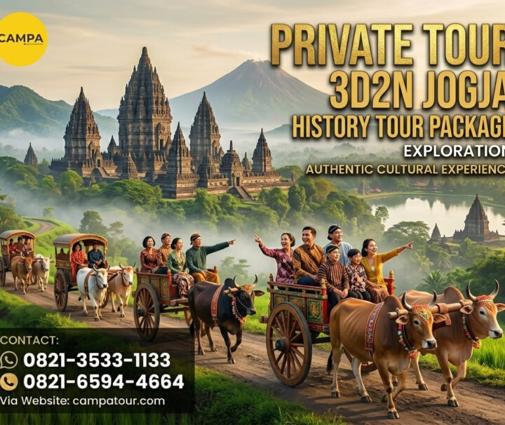 Paket Tour Jogja Sejarah 3 Hari 2 Malam (3H2M)_Campa Tour