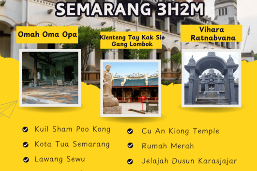 Paket Tour Lasem dan Semarang 3 Hari 2 Malam (3H2M)