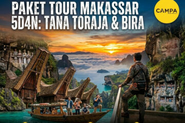 Paket Tour Makassar 5 Hari 4 Malam (5H4M): Tana Toraja dan Tanjung Bira bersama Campa Tour