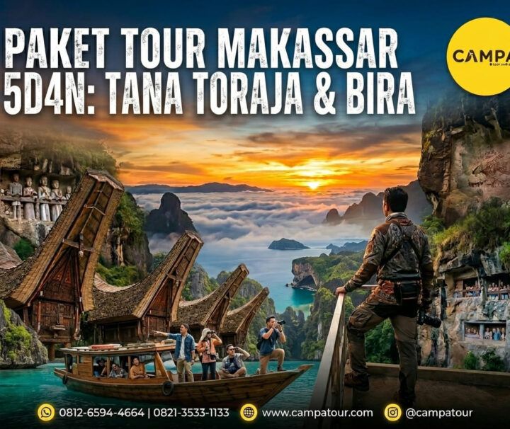 Paket Tour Makassar 5 Hari 4 Malam (5H4M): Tana Toraja dan Tanjung Bira bersama Campa Tour