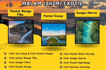 Paket Tour Pacitan 3 Hari 2 Malam (3H2M) Exotis