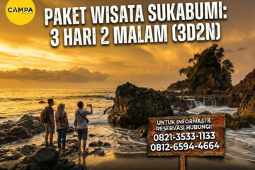 Paket Tour Sukabumi 3 Hari 2 Malam (3H2M) Situ Gunung – Snorkeling Pulau Kunti – Geopark_Campa Tour