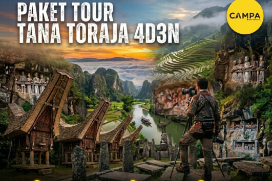 Paket Tour Tana Toraja 4 Hari 3 Malam (4H3M) bersama Campa Tour