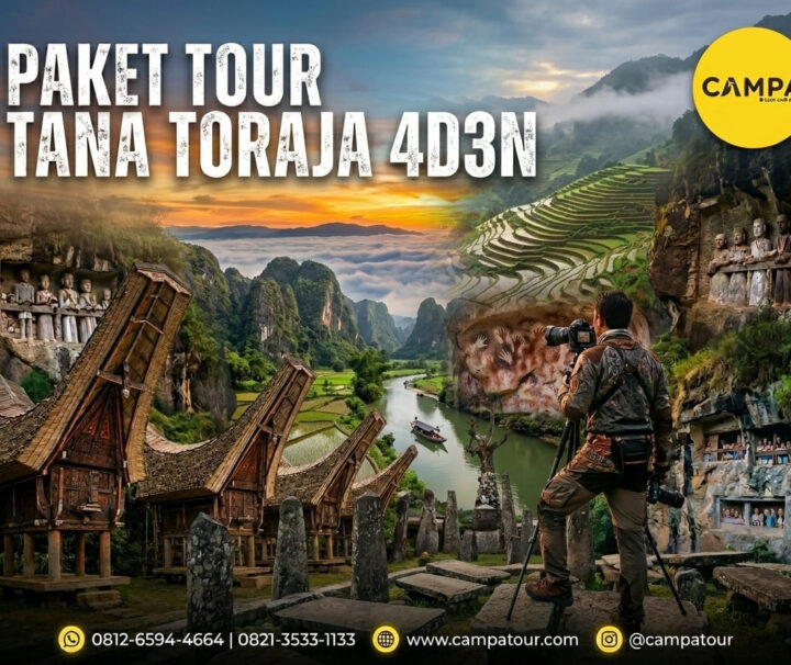 Paket Tour Tana Toraja 4 Hari 3 Malam (4H3M) bersama Campa Tour