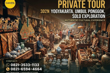 Paket Tour Yogyakarta, Umbul Ponggok, dan Solo 3 Hari 2 Malam (3H2M) - Campa Tour