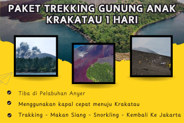 Paket Trekking Gunung Anak Krakatau 1 Hari
