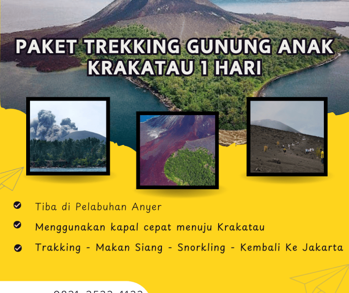 Paket Trekking Gunung Anak Krakatau 1 Hari