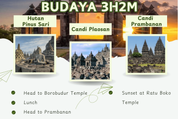 Paket Tour Jogja Budaya 3 Hari 2 Malam (3H2M)