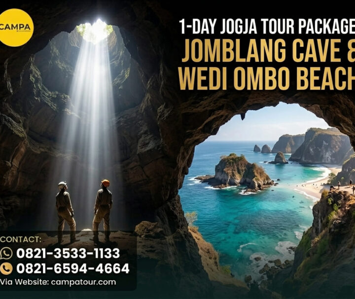 Paket Tour Jogja 1 Hari Goa Jomblang & Pantai Wedi Ombo_Campa Tour