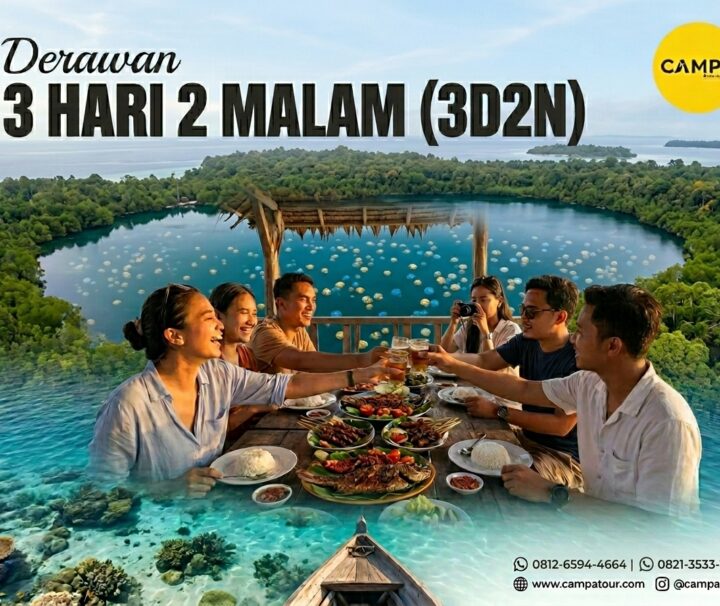 Paket Tour Derawan 3 Hari 2 Malam (3H2M) - Campa Tour