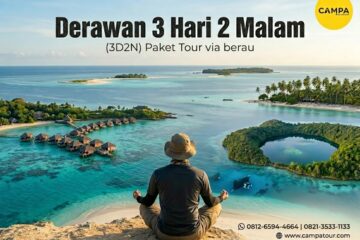 Paket Tour Derawan 3 Hari 2 Malam (3H2M) via Berau - Campa Tour