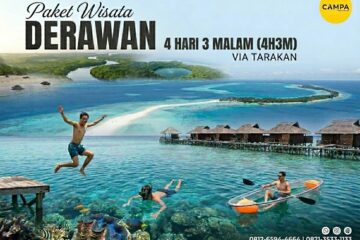 Paket Tour Derawan 4 Hari 3 Malam (4H3M) Via Tarakan - Campa Tour