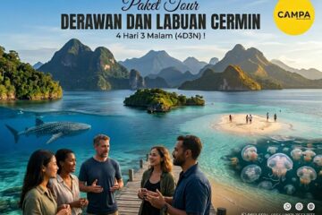 Paket Tour Derawan dan Labuan Cermin 4 Hari 3 Malam (4H3M) - Campa Tour