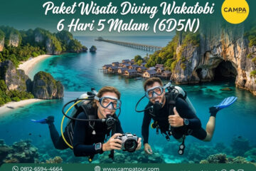 Paket Tour Diving Wakatobi 6 Hari 5 Malam (6H5M) - Campa Tour