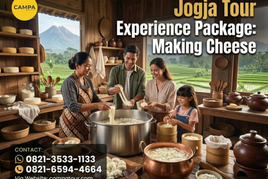 Paket Tour Experience Jogja Membuat Keju - campa Tour