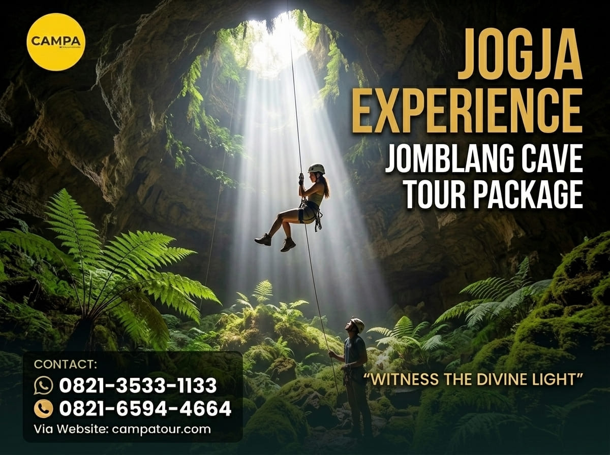 Paket Tour Jogja Experience Goa Jomblang Campa Tour And Event