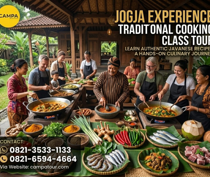 Paket Tour Jogja Experience Traditional Cooking Class_Campa Tour