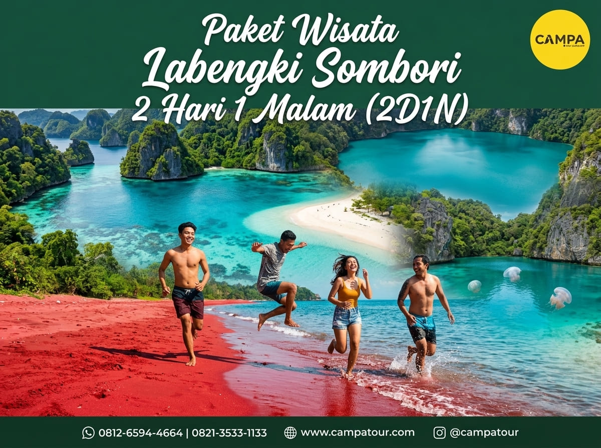 Paket Tour Labengki Sombori 2 Hari 1 Malam (2H1M) - Campa Tour
