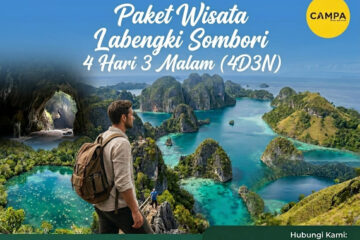 Paket Tour Labengki Sombori 4 Hari 3 Malam (4H3M) - Campa Tour