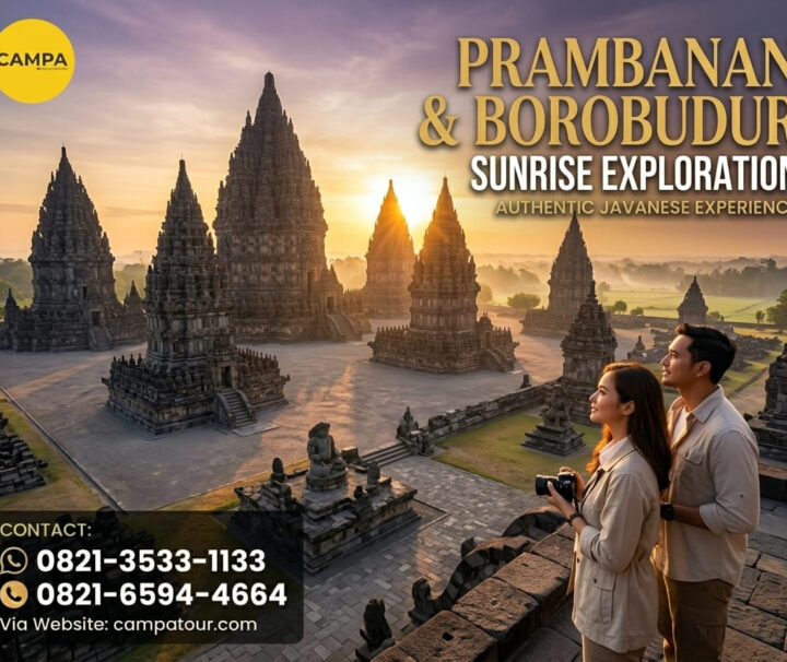 Paket Tour Sunrise Borobudur dan Prambanan_Campa Tour