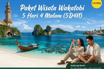 Paket Tour Wakatobi 5 Hari 4 Malam (5H4M) - Campa Tour