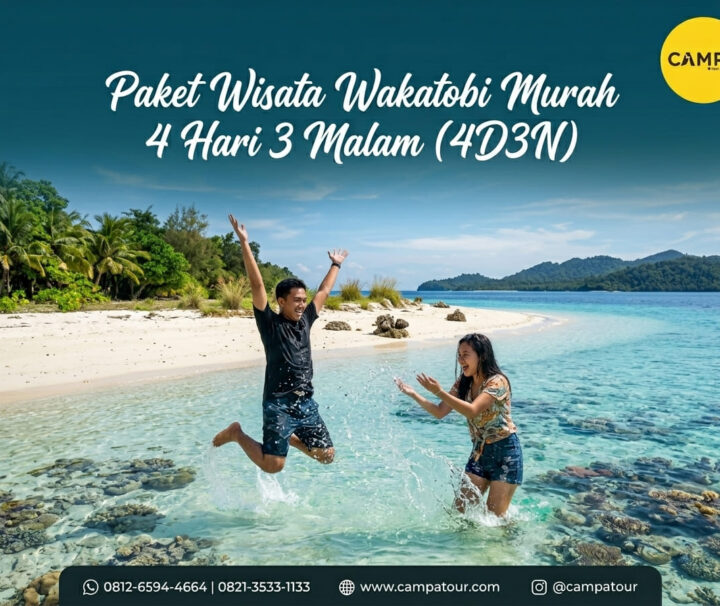 Paket Tour Wakatobi Murah 4 Hari 3 Malam (4H3M) - Campa Tour