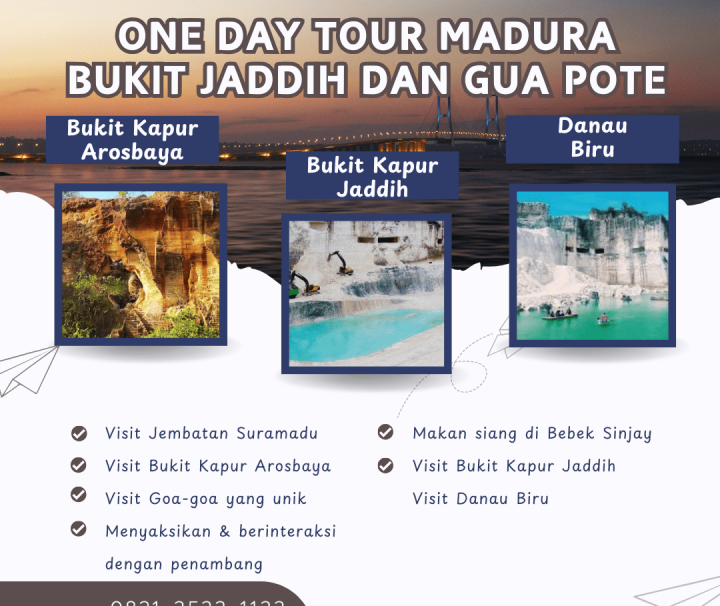 One Day Tour Madura: Bukit Jaddih dan Gua Pote