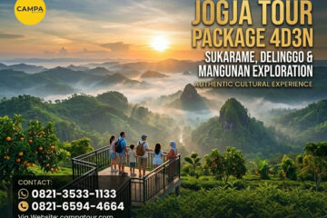 Paket Tour Jogja 4 Hari 3 Malam (4H3M)-Sukarame dan Kebun Teh Delinggo - Campa Tour