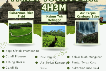 Paket Tour Jogja 4 Hari 3 Malam (4H3M)-Sukarame dan Kebun Teh Delinggo