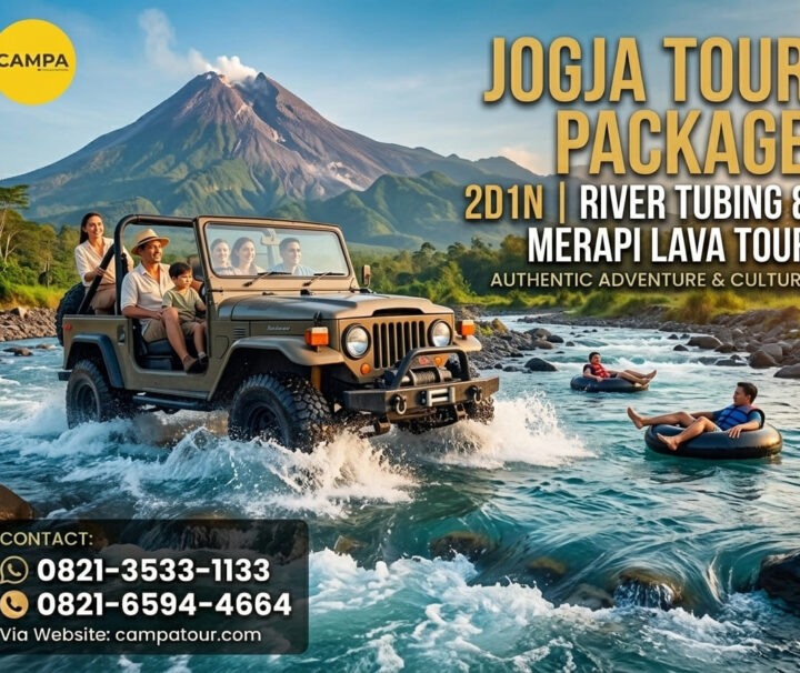 Paket Tour Jogja 2 Hari 1 Malam (2H1M) River Tubing dan Lava Tour - Campa Tour