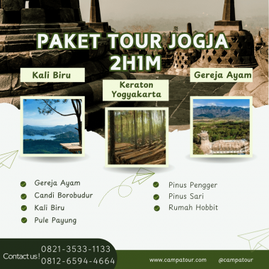 Paket Tour Jogja 2 Hari 1 Malam (2H1M): Pule Payung dan Hutan Pinus Pengger