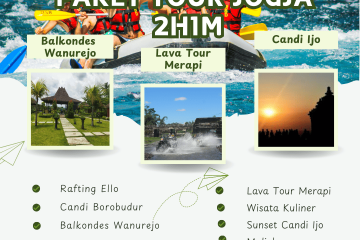 Paket Tour Jogja 2 Hari 1 Malam (2H1M): Rafting Sungai Elo