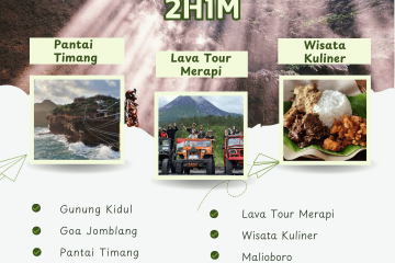 Paket Tour Jogja 2 Hari 1 Malam (2H1M): Gua Jomblang dan Pantai Timang