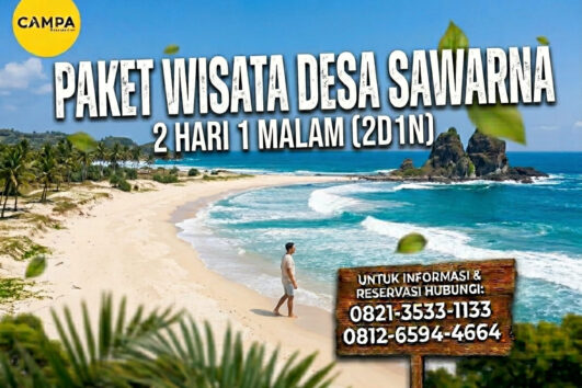 Paket Tour Desa Sawarna 2 Hari 1 Malam (2H1M)