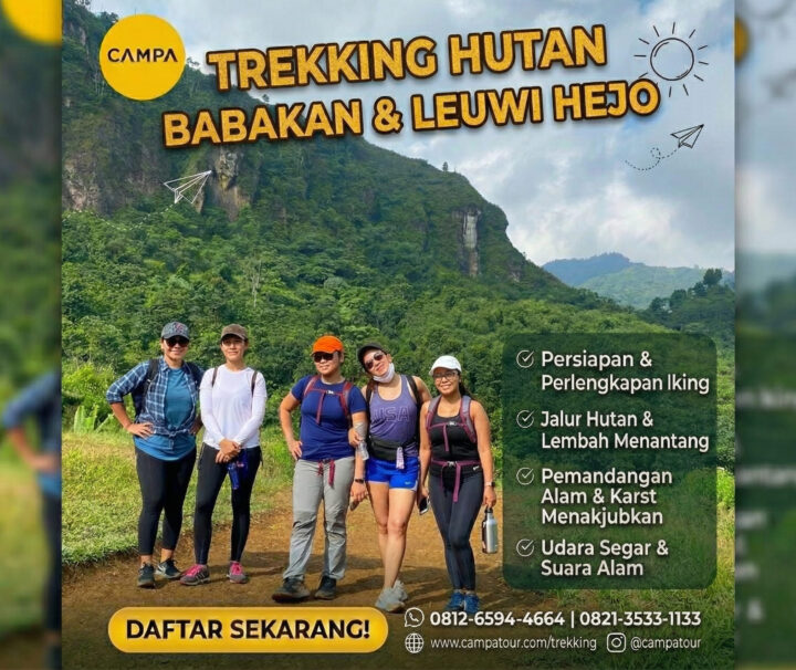 Trekking Hutan Babakan & Leuwi Hejo - Campa Tour