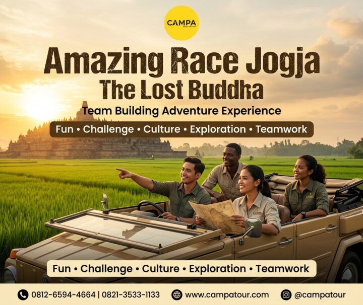 Amazing Race "The Lost of Budha" - Salah satu Amazing Race Jogja terbaik bersama Campa Tour